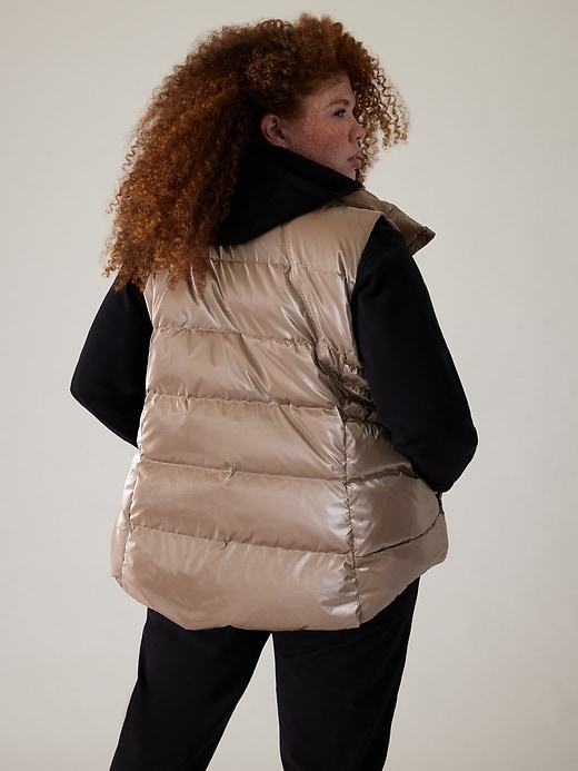 Image number 8 showing, Downtown Metallic Puffer Vest