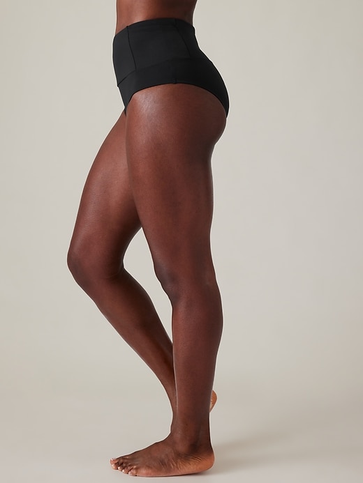 Image number 5 showing, Ultra High Waist Pocket Swim Bottom