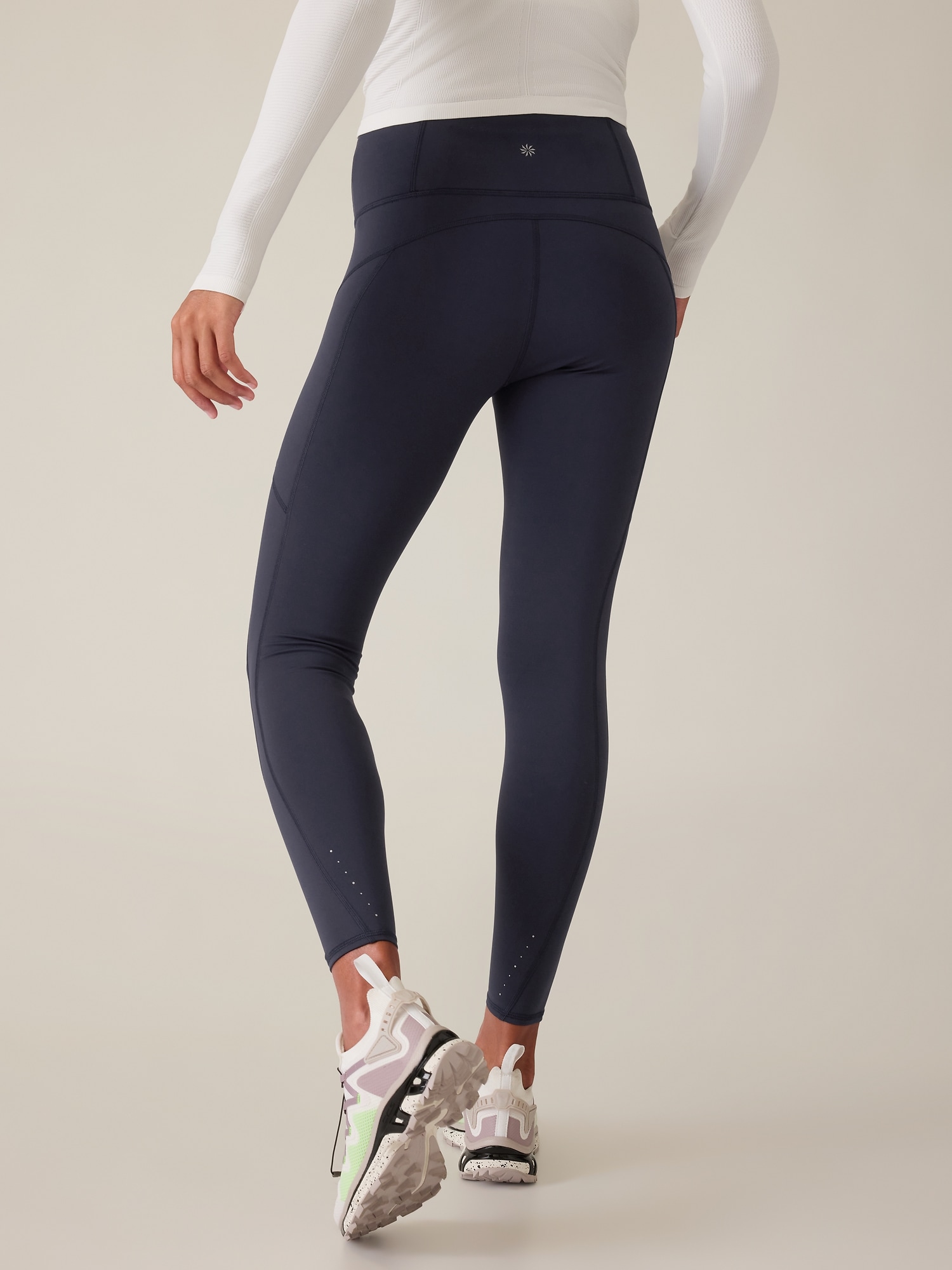 NEW ATHLETA Rainier Tight Ancient Forest Green, Winter Workout