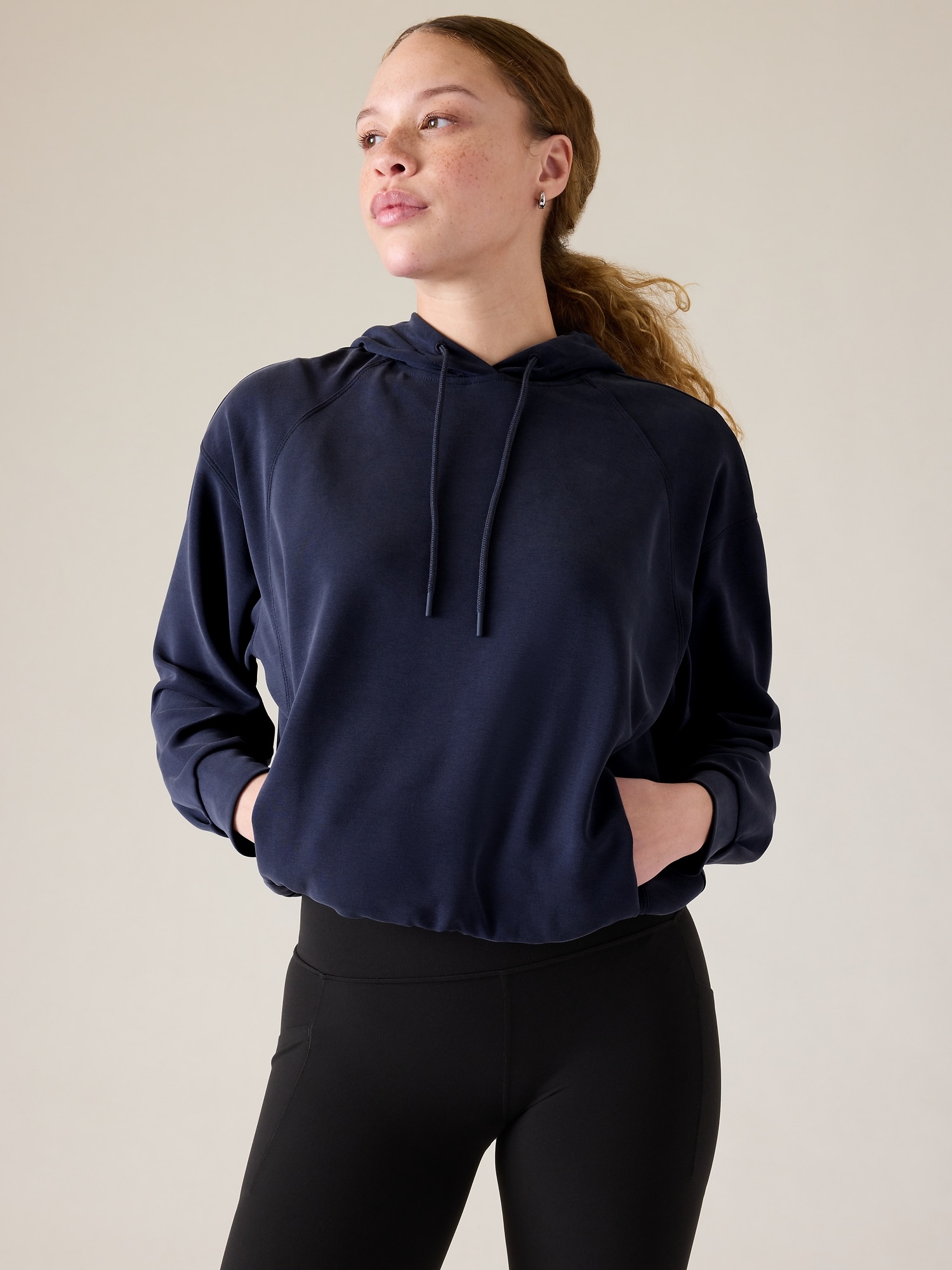 Seasoft Bubble Hem Hoodie | Athleta