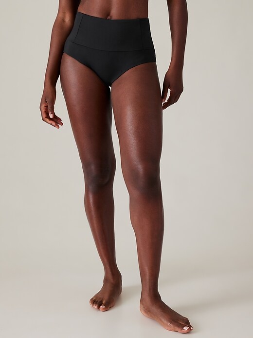 Image number 2 showing, Ultra High Waist Pocket Swim Bottom