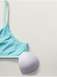 Voir une image plus grande du produit 3 de 3. Haut de bikini texturé réversible Athleta Girl