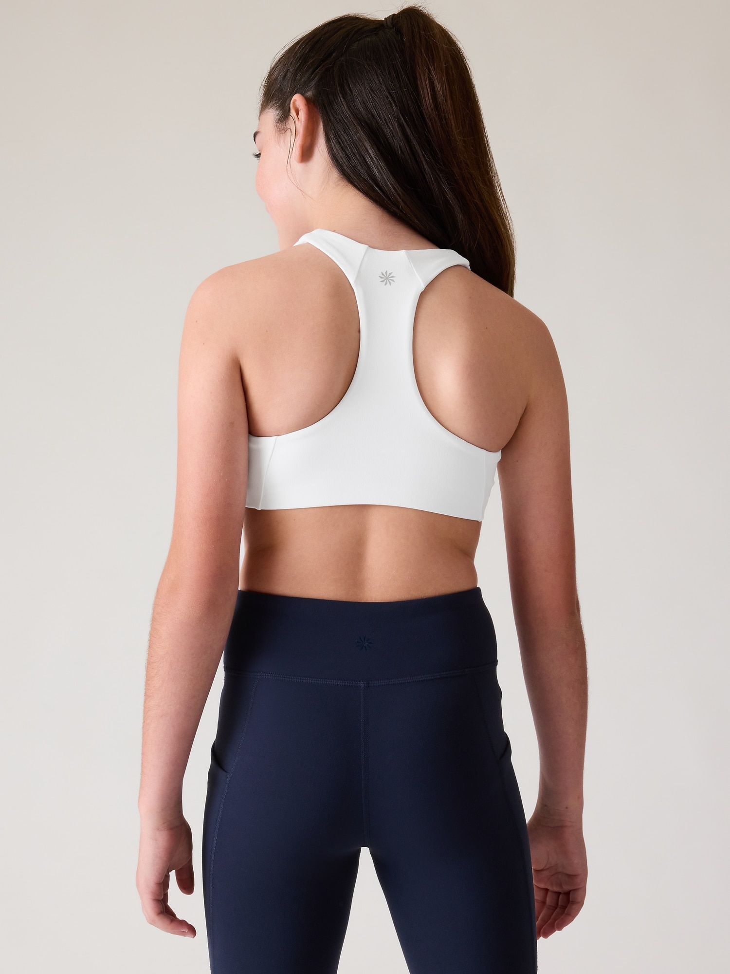 TA Active - Back side of Alexa. 🌈 U-neck printed sports bra with