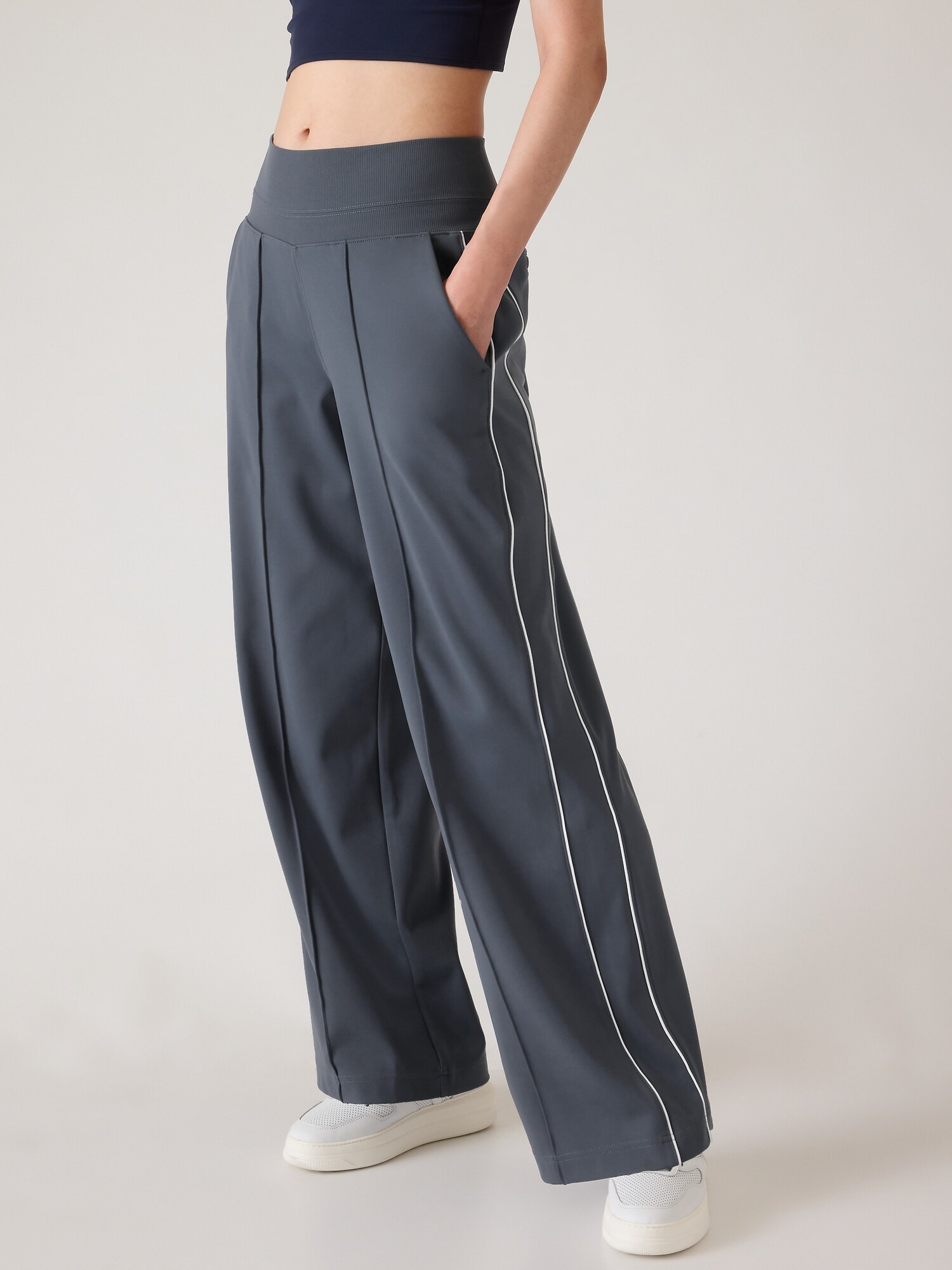 Athleta wide leg pants sale