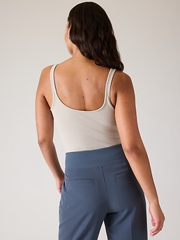 Renew Seamless Thin Strap Built in Bra Tank