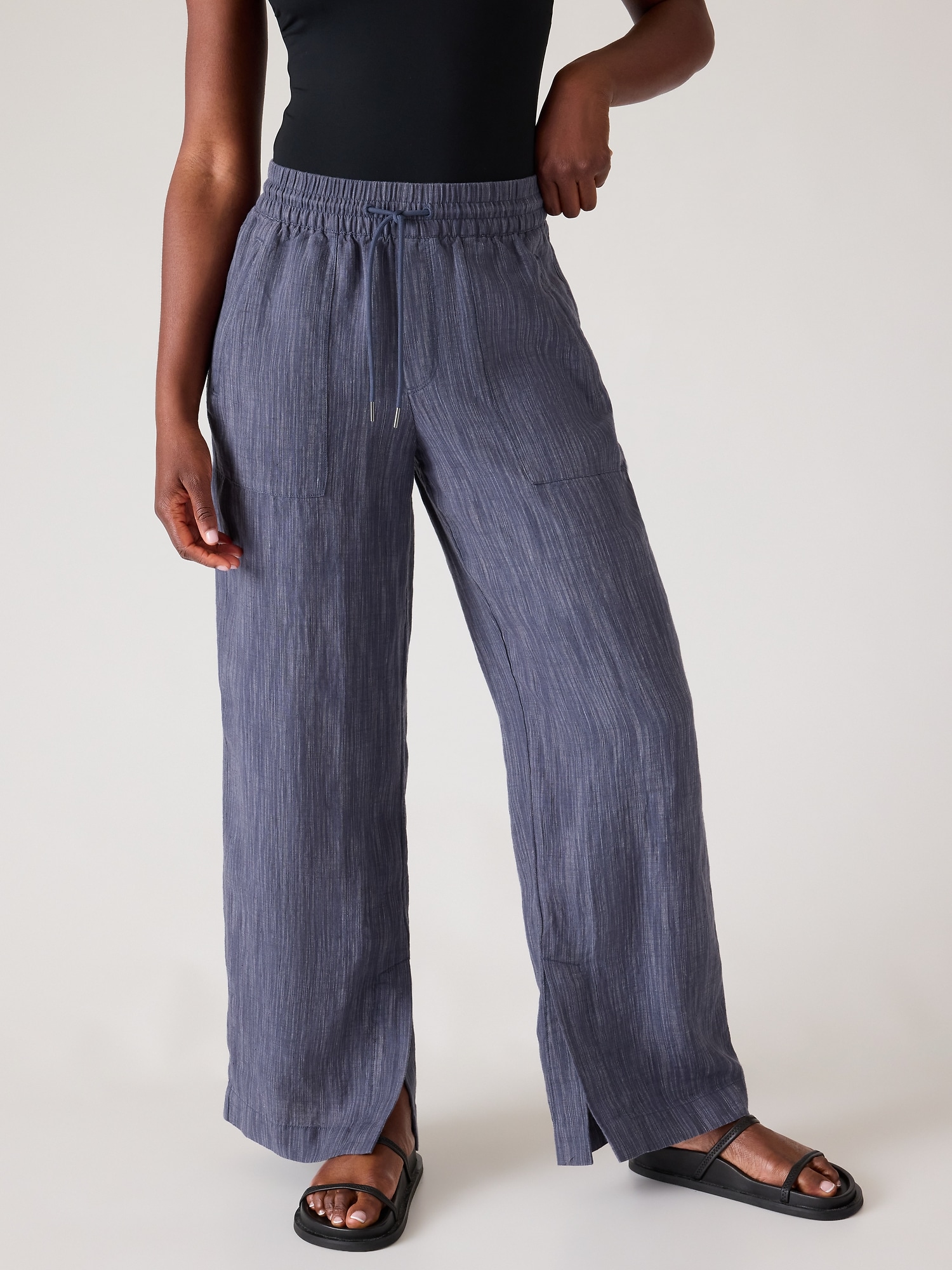 Styling Linen Pants From Athleta
