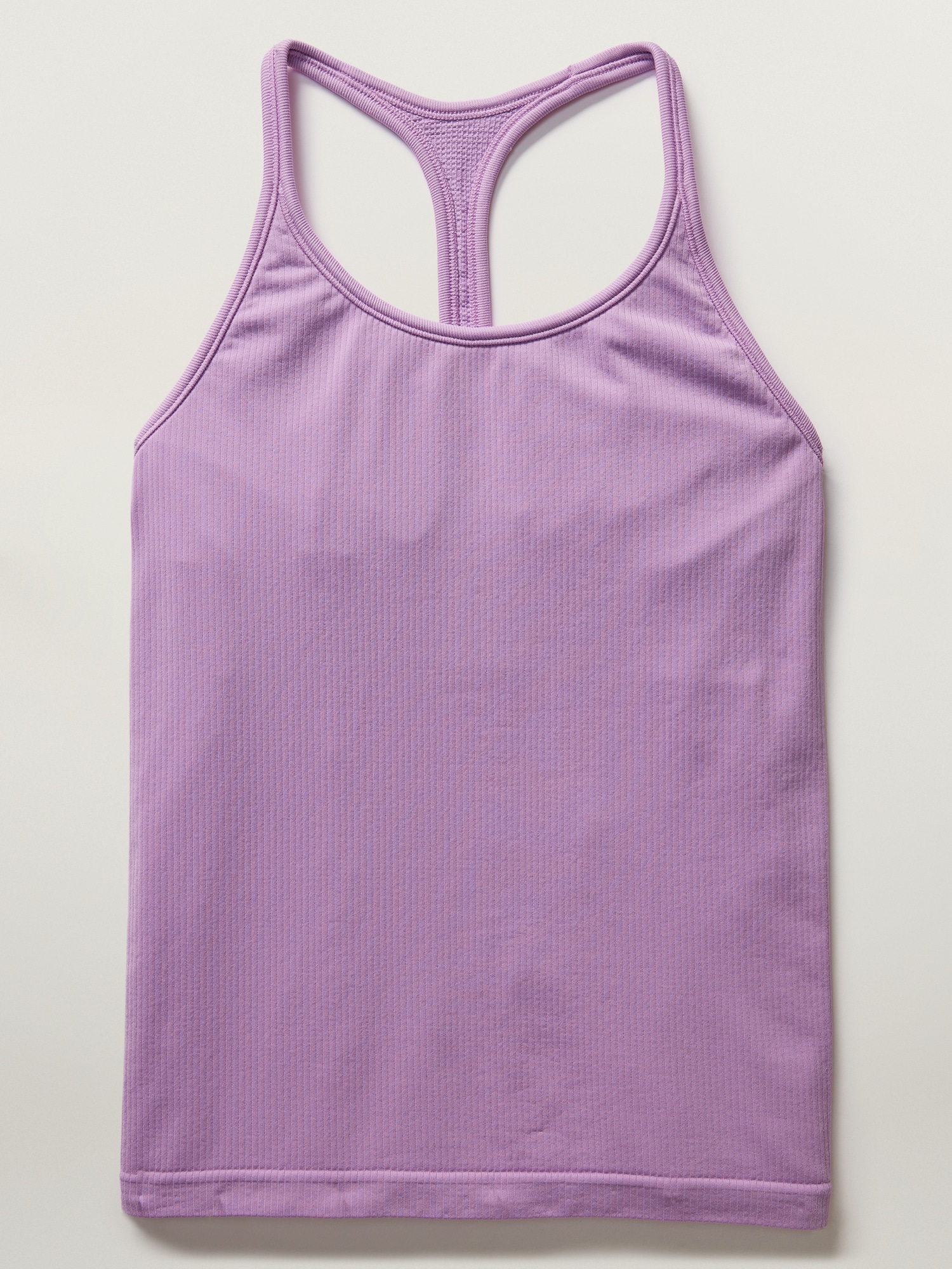 Athleta - Purple Tank top w Shelf Bra on Designer Wardrobe