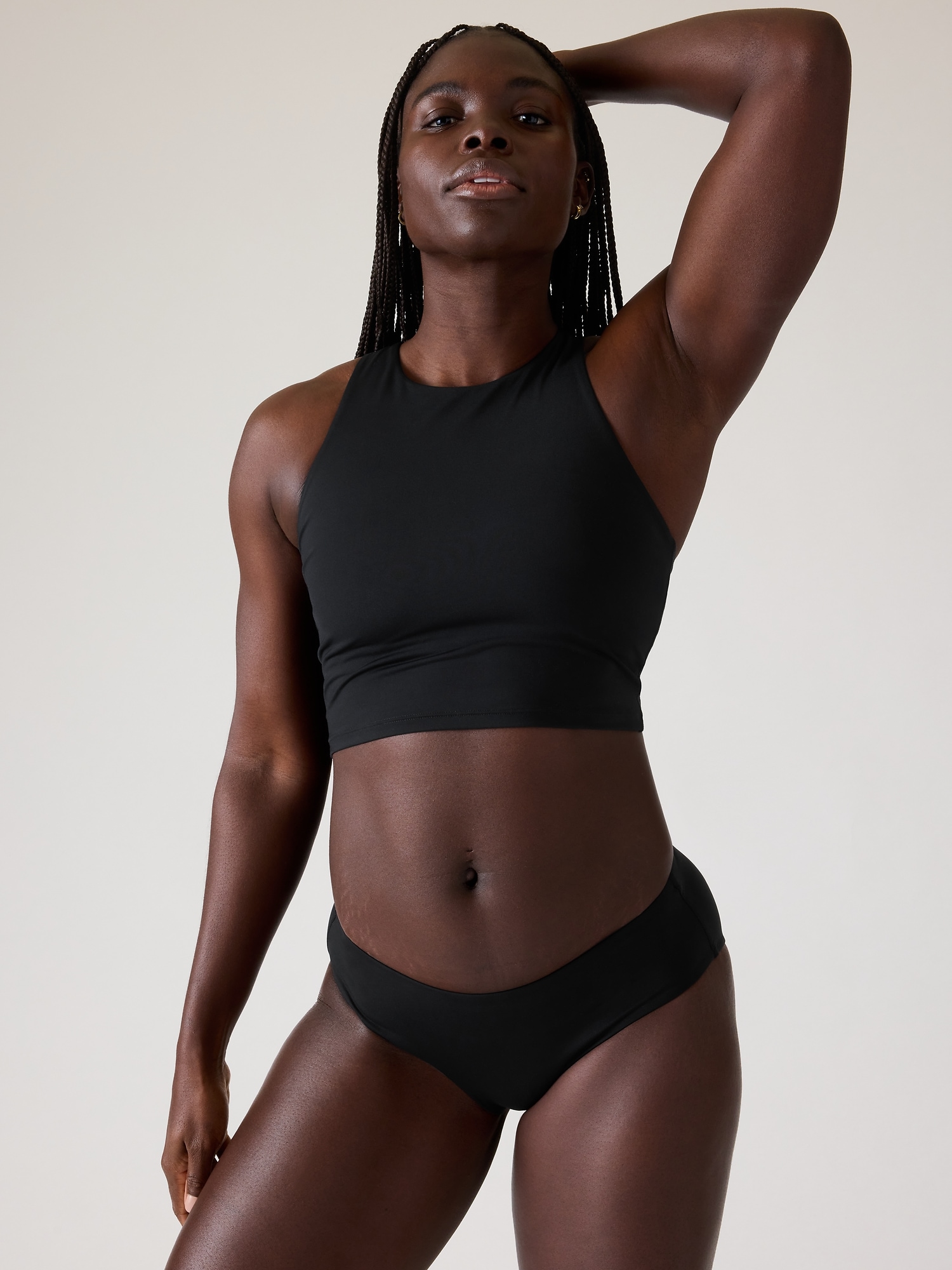 Linear - Crop Top Bikini Top for Women