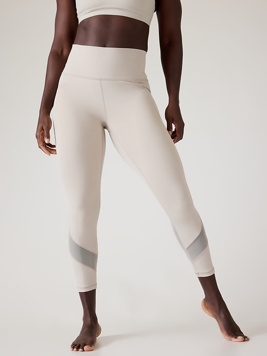 Image number 1 showing, Salutation Stash High Rise Mesh 7/8 Legging