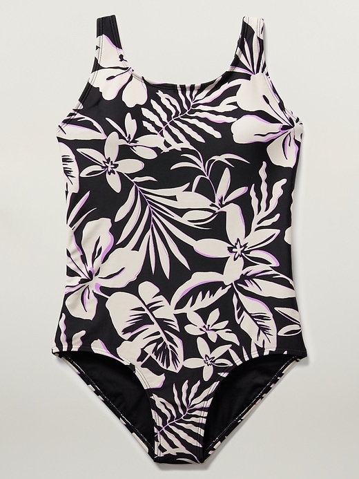 Voir une image plus grande du produit 1 de 3. Maillot de bain une-pièce à encolure ronde Athleta Girl