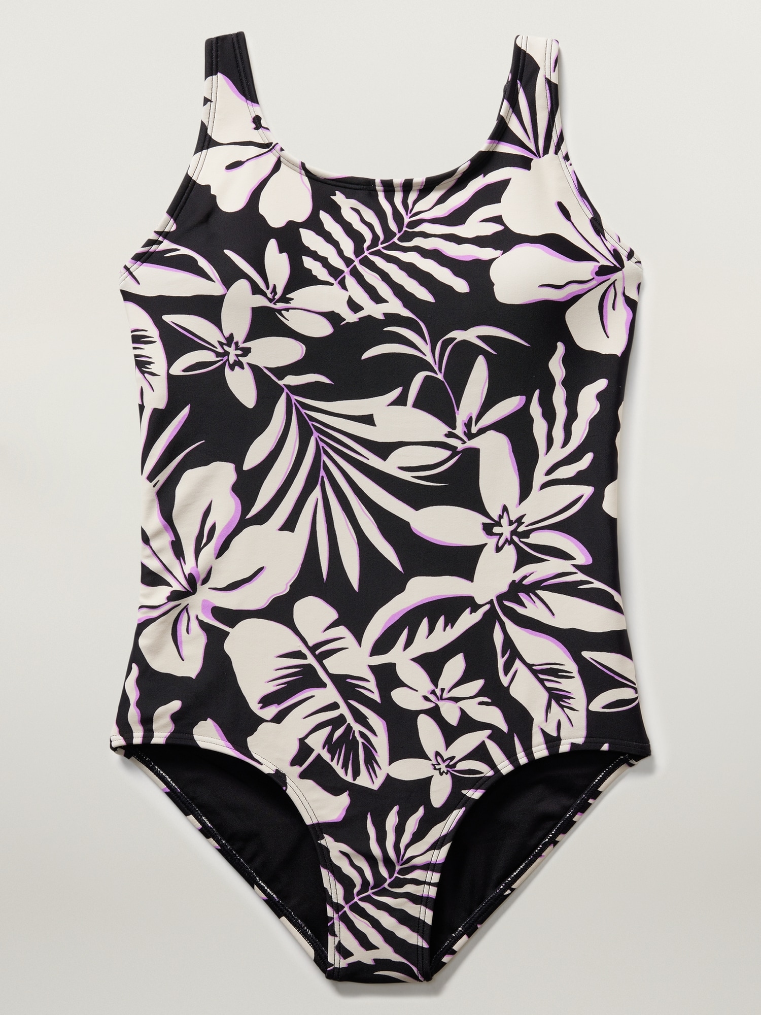 Maillot de bain une-pièce à encolure ronde Athleta Girl