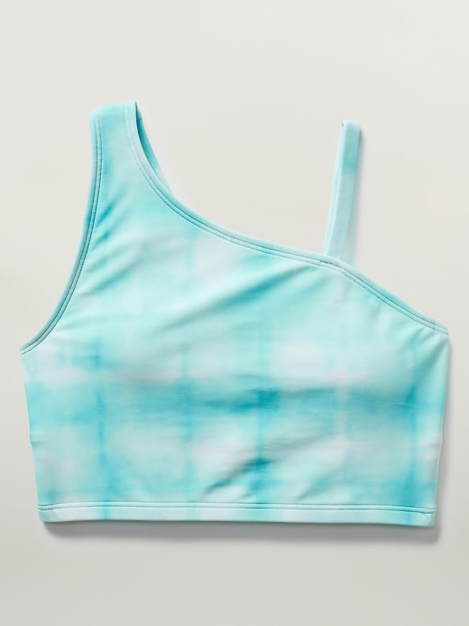 Image number 1 showing, Athleta Girl One Shoulder Bikini Top