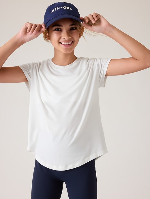 Image number 1 showing, Athleta Girl With Ease Tee