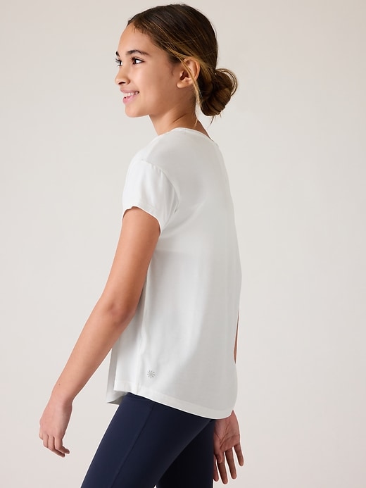 Image number 3 showing, Athleta Girl With Ease Tee