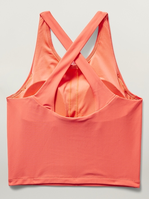 Image number 2 showing, Athleta Girl High Neck Crop Bikini Top