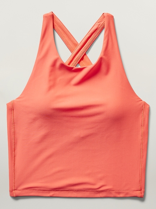 Image number 1 showing, Athleta Girl High Neck Crop Bikini Top