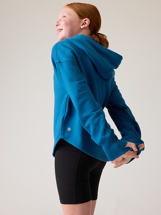 Image number 4 showing, Athleta Girl Balance Flow Hoodie