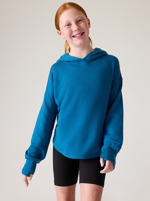 Image number 1 showing, Athleta Girl Balance Flow Hoodie