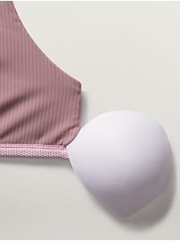 Voir une image plus grande du produit 3 de 3. Haut de bikini texturé réversible Athleta Girl