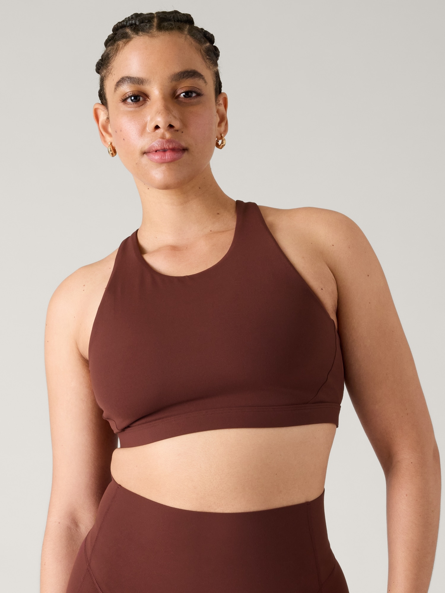 Women's Knit Ribbed Cami Vest Bra Seamless Stretch Full Figure Wireless  Crop Bralette ComfortFlex Fit Pullover Bras Beige at  Women's  Clothing store