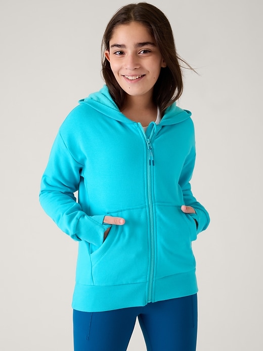 Image number 1 showing, Athleta Girl RetroActive Full Zip