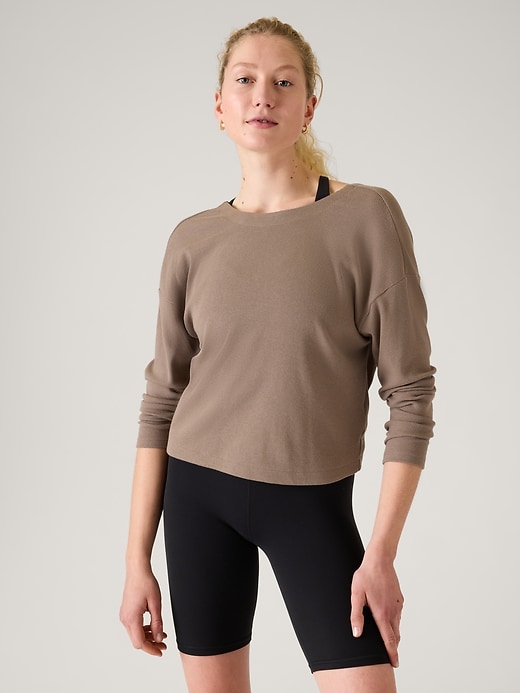 Image number 7 showing, Presence Twist Sweatshirt