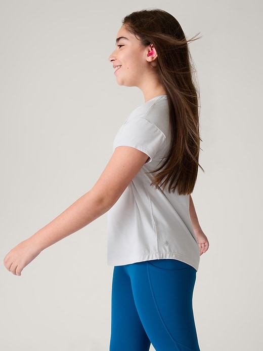 Image number 4 showing, Athleta Girl With Ease Tee