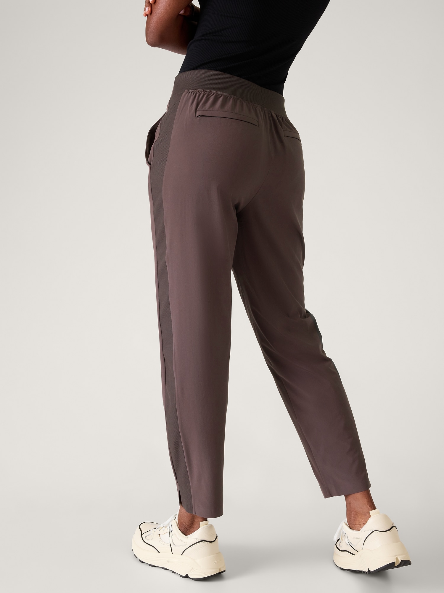 EUC Athleta Brooklyn Ankle Pant, Mineral Brown SIZE 0 #198671