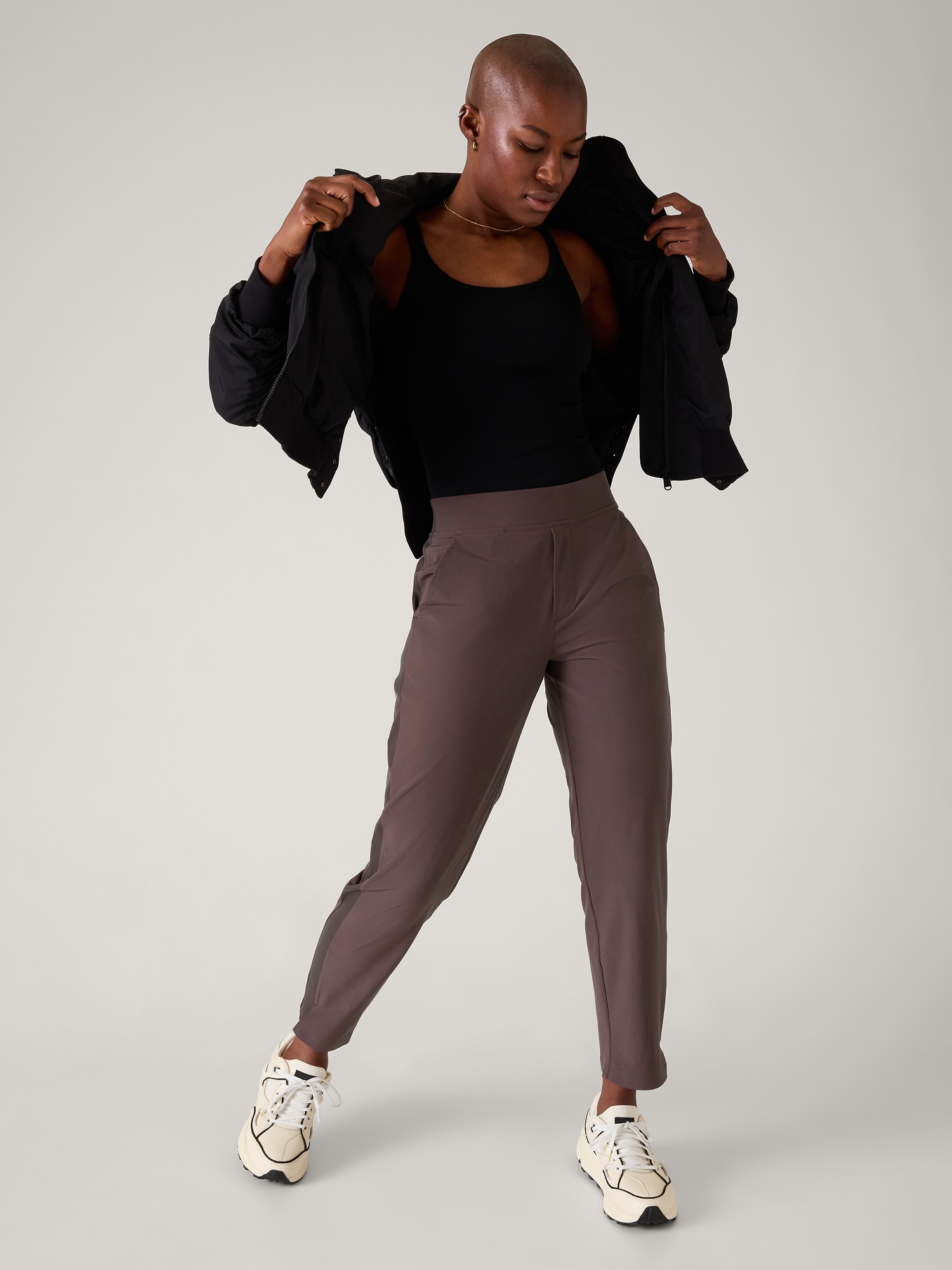 Buy Athleta Brooklyn Mid Rise Featherweight Joggers from the Gap online shop