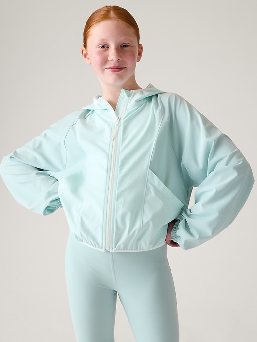 Image number 1 showing, Athleta Girl Track Star Jacket