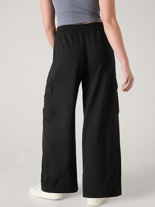 Image number 8 showing, Retroterry High Rise Wide Leg Cargo Pant