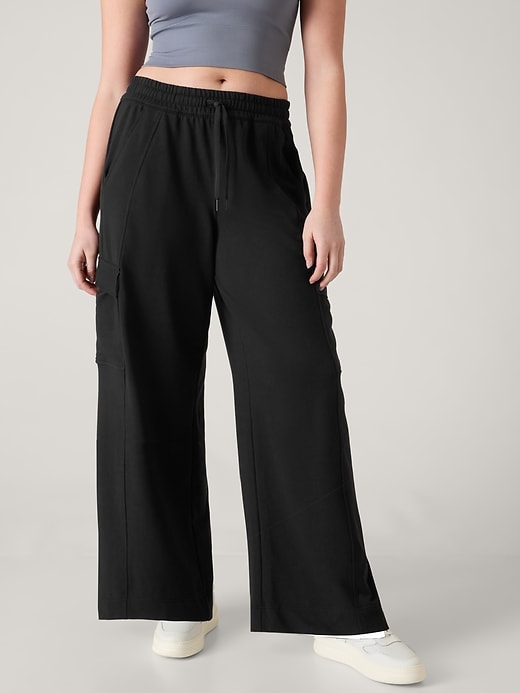 Image number 7 showing, Retroterry High Rise Wide Leg Cargo Pant