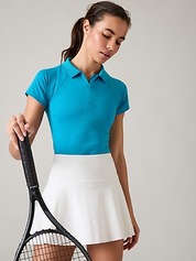  Women's Tennis Dress Golf Athletic Dresses Summer Short Sleeve  Yoga Dress Crew Neck High Waist Backless,Red,S(160cm/50kg) : Clothing,  Shoes & Jewelry
