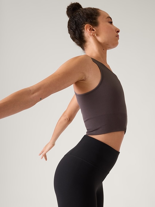 Image number 4 showing, Aurora Seamless One Shoulder Tank