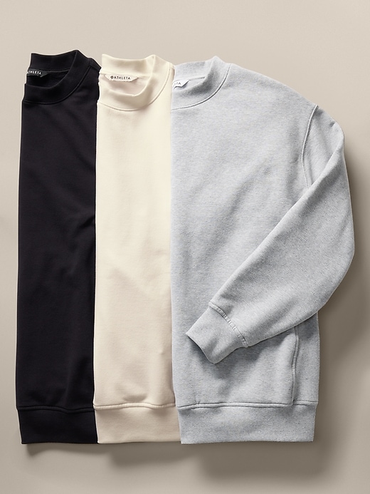 Image number 8 showing, Forever Fleece Crewneck Sweatshirt