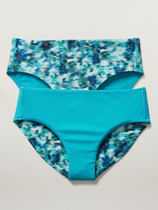 View large product image 1 of 2. Athleta Girl Reversible Mid Rise Swim Bottom