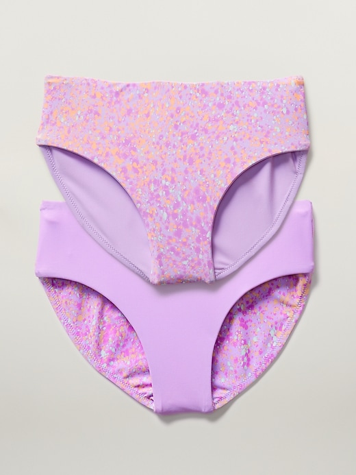 View large product image 1 of 2. Athleta Girl Reversible Mid Rise Swim Bottom