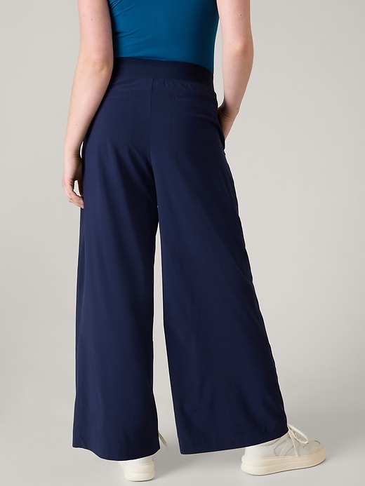 Image number 6 showing, Brooklyn Heights High Rise Pleated Wide Leg Pant
