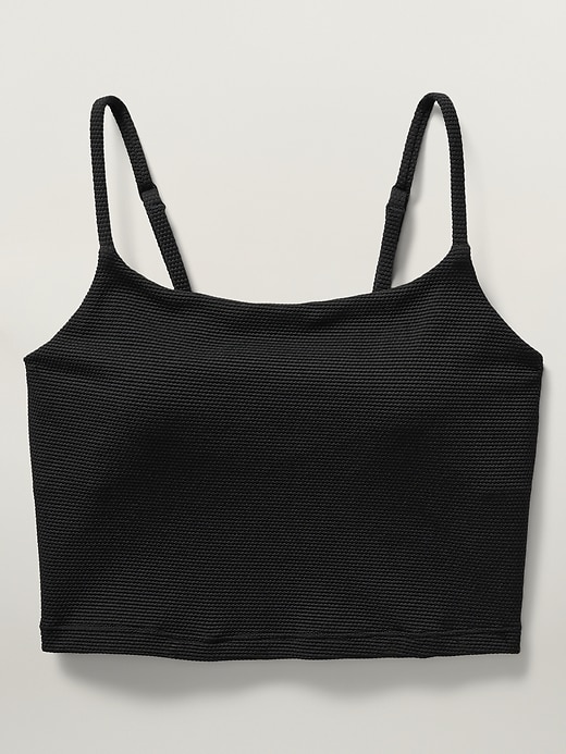 Image number 2 showing, Scoop Crop Pique Tankini A-C