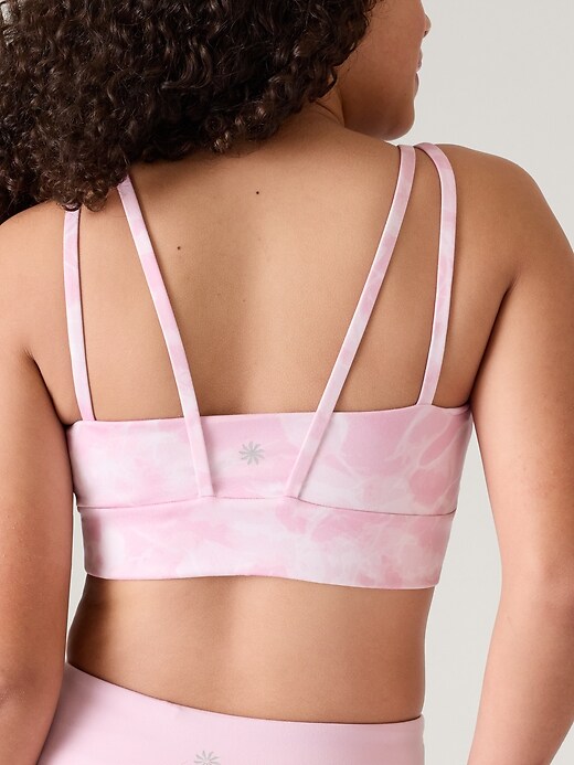 L'image numéro 4 présente Soutien-gorge long Free Flow Athleta Girl