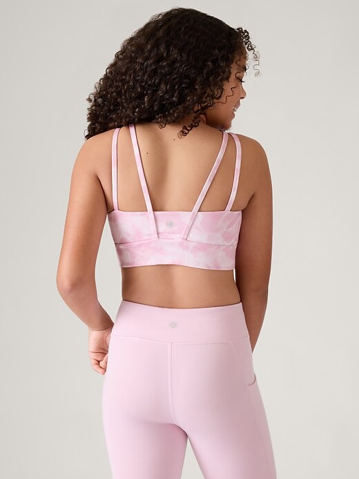 L'image numéro 2 présente Soutien-gorge long Free Flow Athleta Girl