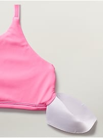 View large product image 3 of 3. Athleta Girl Reversible Scoop Bikini Top