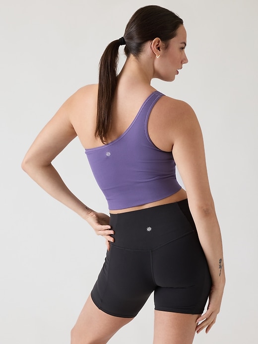 Image number 6 showing, Aurora Seamless One Shoulder Tank