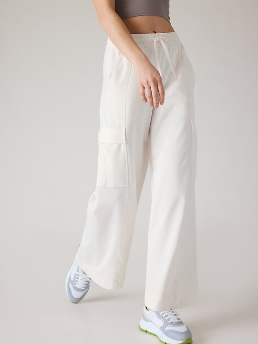 Image number 2 showing, Retroterry High Rise Wide Leg Cargo Pant