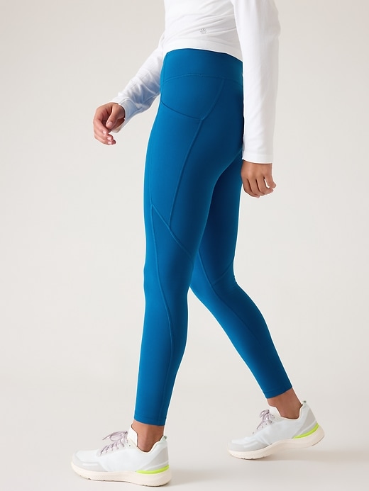Image number 7 showing, Athleta Girl High Rise Stash Your Treasures Tight