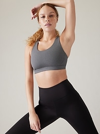 Athleta Ultimate Adjustable Bra D-DD black - 881723013