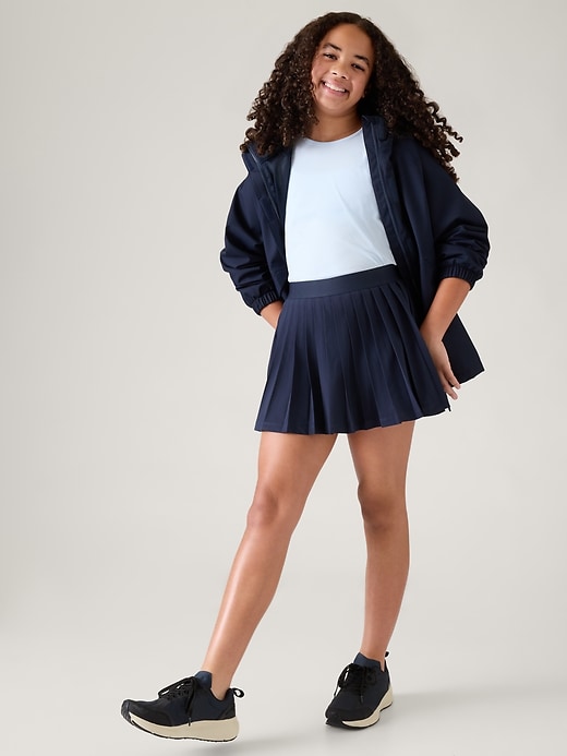 Image number 1 showing, Athleta Girl Pleat Perfect Skort