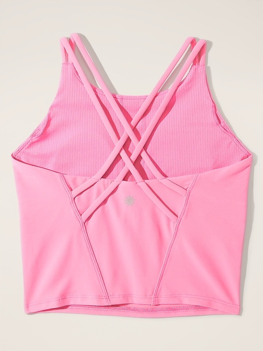 Image number 6 showing, Athleta Girl Long Distance Strappy Built in Bra Tank