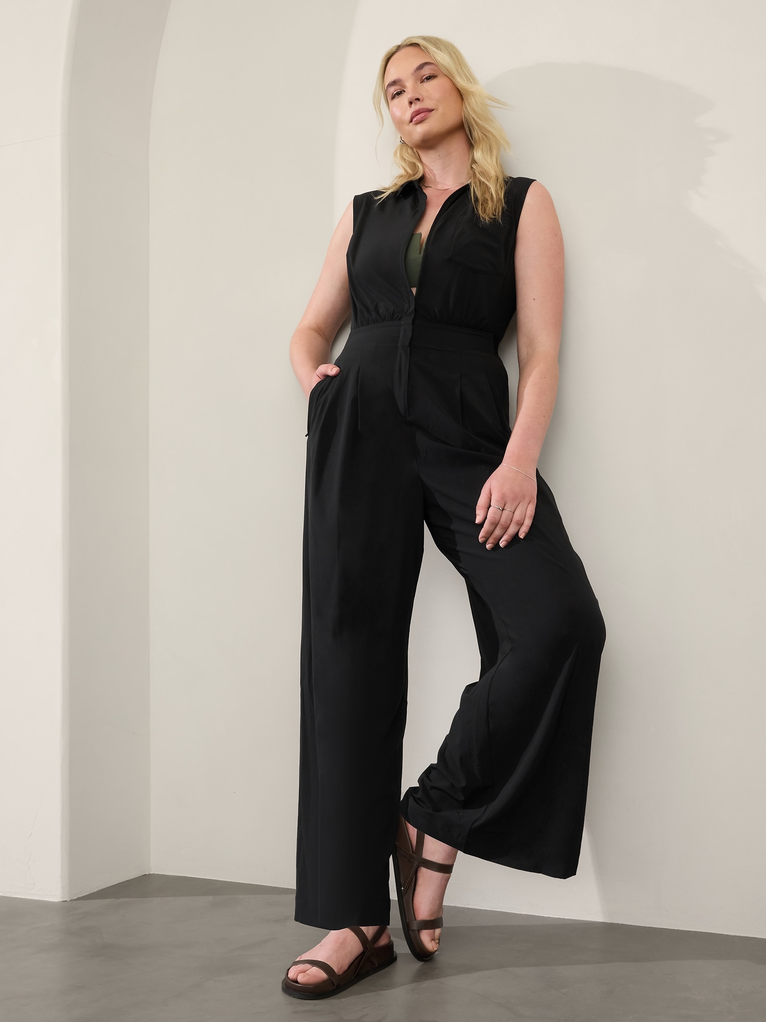 Brooklyn Heights Wide Leg Jumpsuit curated on LTK