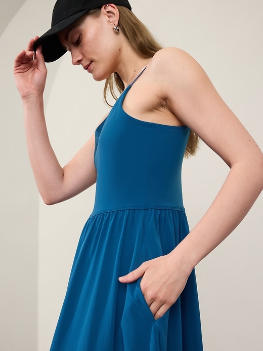 Image number 4 showing, Elation V-Neck Hybrid Dress
